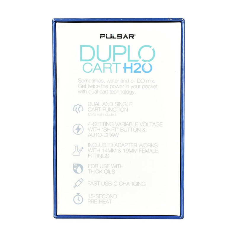 Pulsar DuploCart H2O Thick Oil Vaporizer - Urbanistic Canada