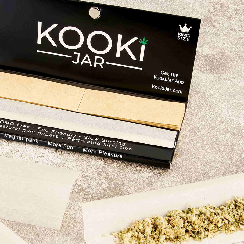 The Wrap | King-sized Hemp Rolling Papers (4 pack) - Urbanistic Canada